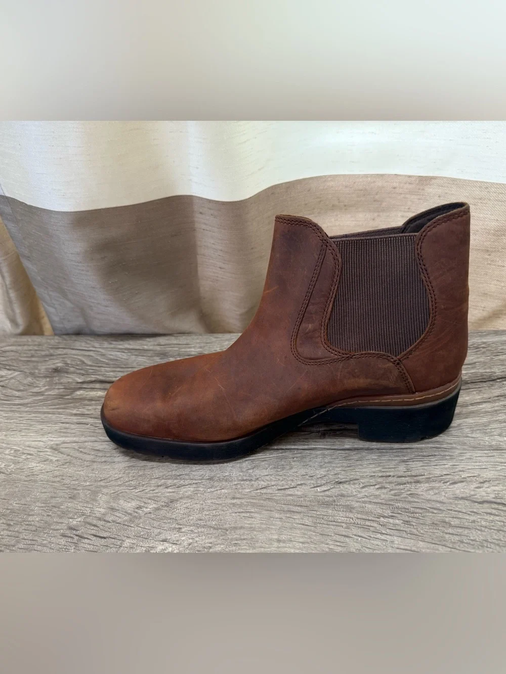 Timberland STROMBUCKS MID CHELSEA BOOT,DARK BROWN size 10‎